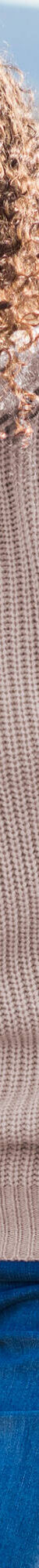 Pull col camionneur zippé maille anglasie (beige chiné) Pull col camionneur zippé maille anglasie (beige chiné)